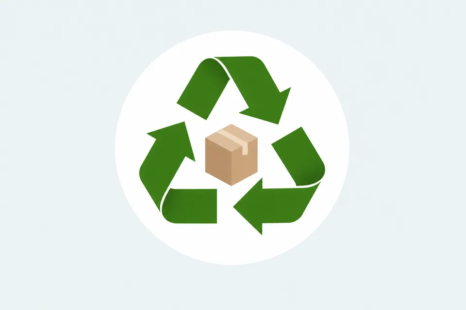 Illustration du recyclage et de la seconde vie des objets