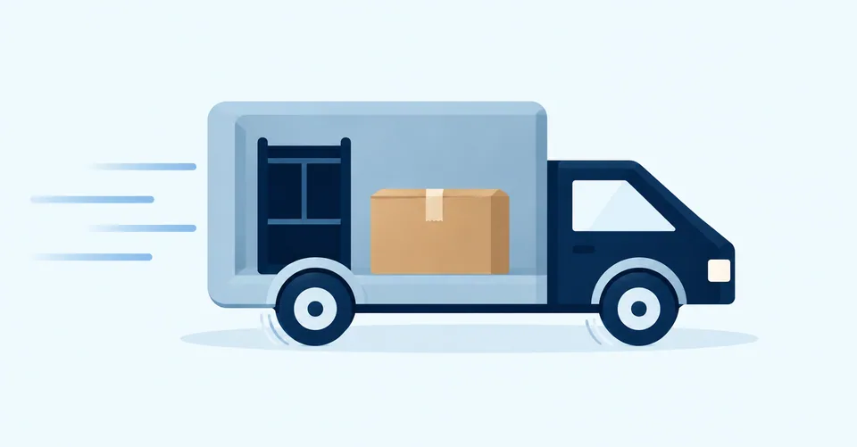 Illustration du transport des encombrants